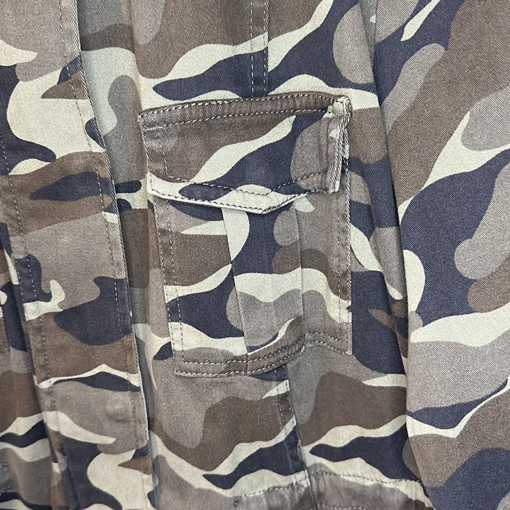 Torrid Camo Twill Anorak Utility Jacket 0 - Picture 5 of 12